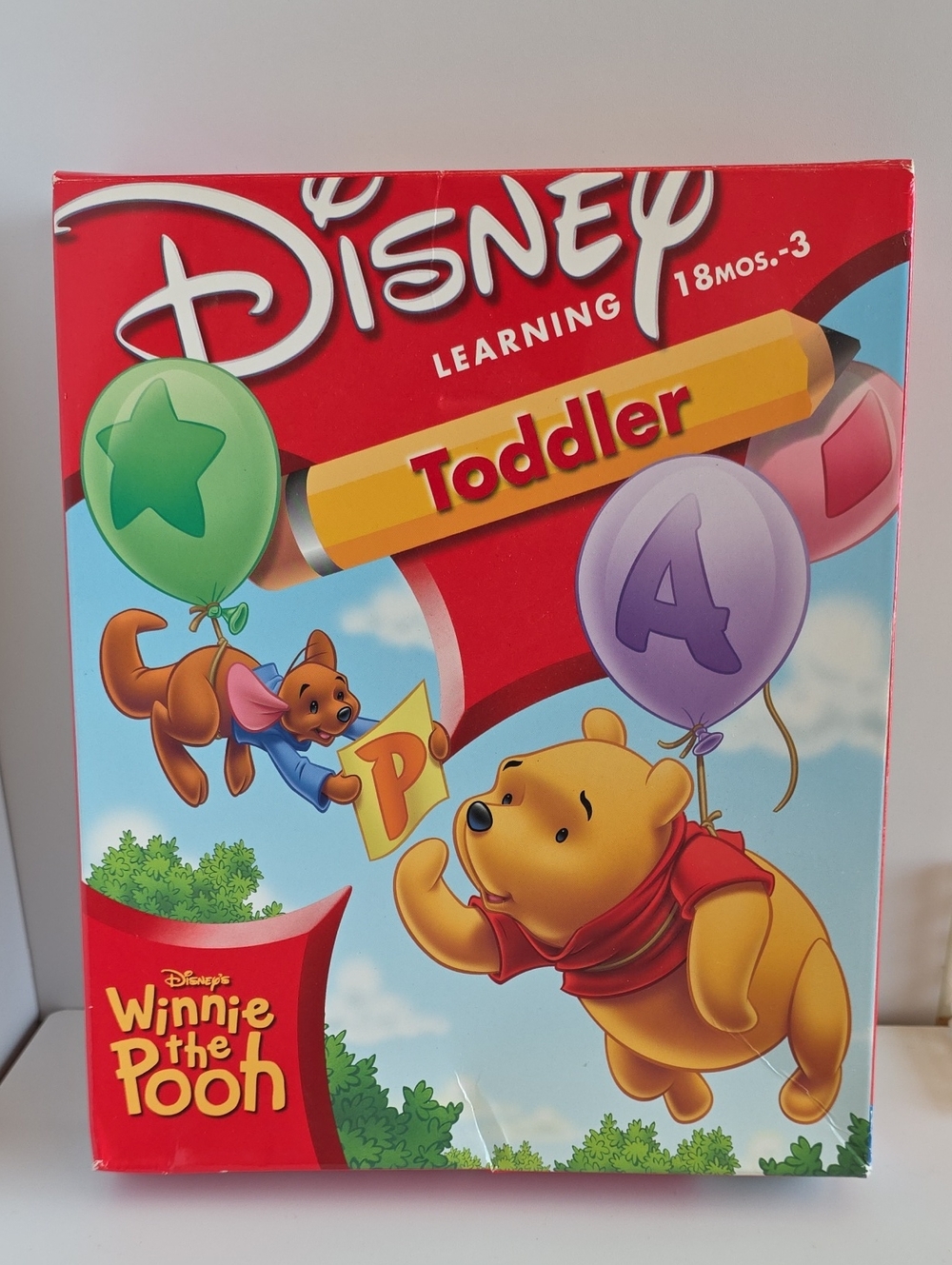 Disney Winnie The Pooh Learning Ages 18 Mos-3 Years CD-ROM Windows 95/Macintosh